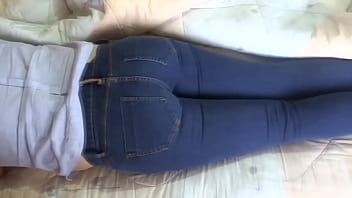 I show off my big ass with my jeans on and off great compilation