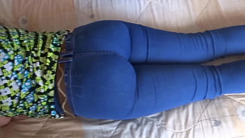 I show off my big ass with my jeans on and off great compilation