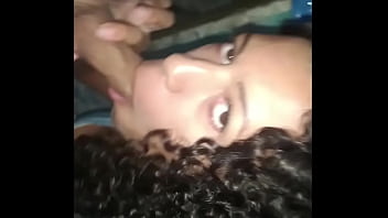 Jade sucking the delivery guy