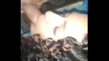 Jade sucking the delivery guy