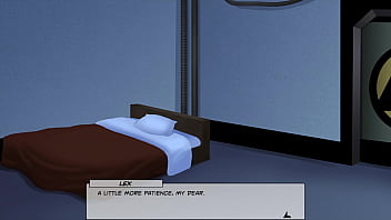 Stargirl sucks villian's huge cock