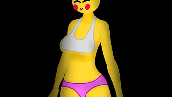 Toy chica got sausage