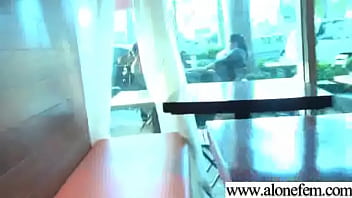 Hot single girl having fun with sex dildos and toys clip 25