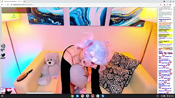 Hentai performs on cam