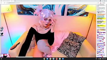 Hentai performs on cam