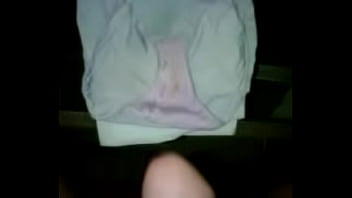 Dirty panties cumshot