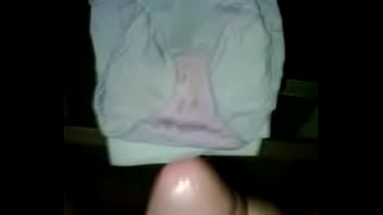 Dirty panties cumshot