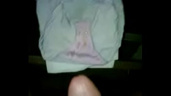Dirty panties cumshot