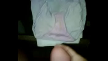 Dirty panties cumshot