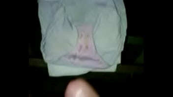 Dirty panties cumshot