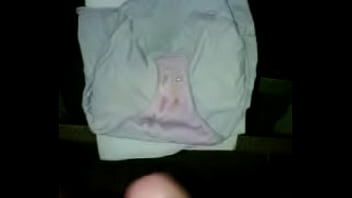 Dirty panties cumshot