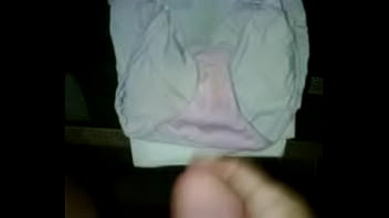 Dirty panties cumshot