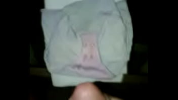 Dirty panties cumshot
