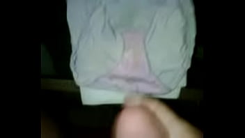 Dirty panties cumshot