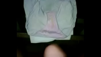 Dirty panties cumshot