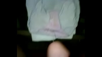 Dirty panties cumshot