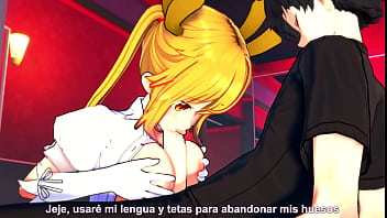 This dragon turns into a slut when she tries a penis