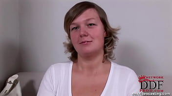 Busty newcomer shows all she has