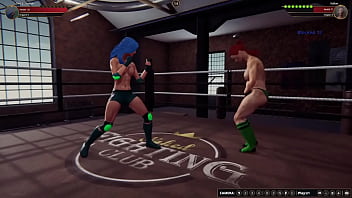 Twiggy vs kallan nf3d female mma battle combat ring