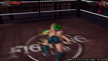 Twiggy vs kallan nf3d female mma battle combat ring