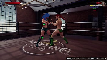 Twiggy vs kallan nf3d female mma battle combat ring