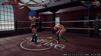 Twiggy vs kallan nf3d female mma battle combat ring