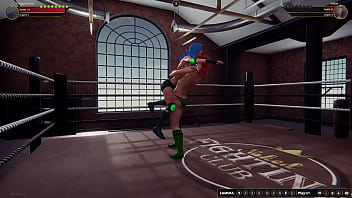 Twiggy vs kallan nf3d female mma battle combat ring