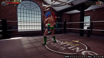 Twiggy vs kallan nf3d female mma battle combat ring