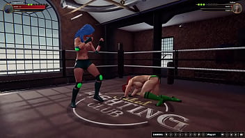 Twiggy vs kallan nf3d female mma battle combat ring