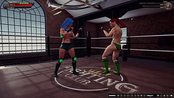Twiggy vs kallan nf3d female mma battle combat ring