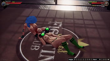 Twiggy vs kallan nf3d female mma battle combat ring