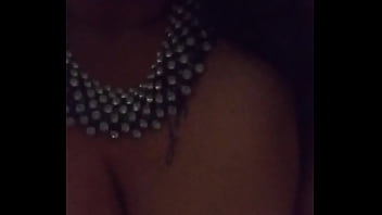 Persian sex goddess playing with her amazing natural pierced tits