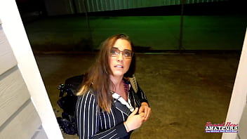 Busty brunette celeste deep fingers her twat and gets banged in doggystyle