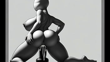 Dildo fucks anonmi ass ai porn