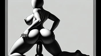 Dildo fucks anonmi ass ai porn