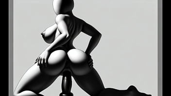 Dildo fucks anonmi ass ai porn