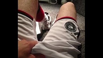 Footballer Jerking In Dfb Germany Soccer Outfit Nike Shox Airmax thumbnail