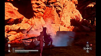 Stellar blade gameplay boss fight science fiction