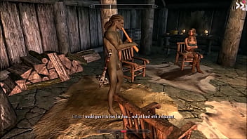 Muscular man has sex with a long haired gothic queen in a fantasy realm