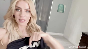 Bang adventures hot tall blonde tries out multiple cocks at once Bang adventures hot tall blonde tries out multiple cocks at once