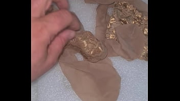 Stolen my friends wife stockings after wedding