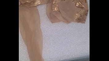 Stolen my friends wife stockings after wedding