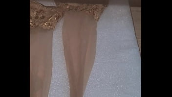 Stolen my friends wife stockings after wedding