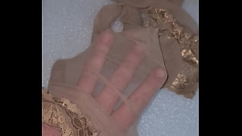 Stolen my friends wife stockings after wedding