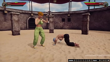 Karen vs diabla nf3d female mma combat arena