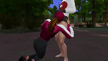 Team rocket stumbles across a busty trainer