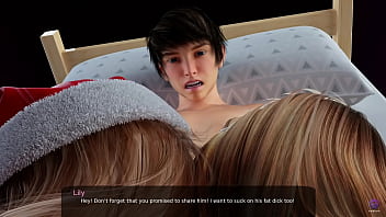 Horny stepsister shares my big dick with her best friend 3d hentai animated porn milfy city