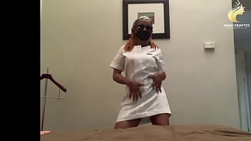 Ebony nurse sex the interviewer just because of promotion