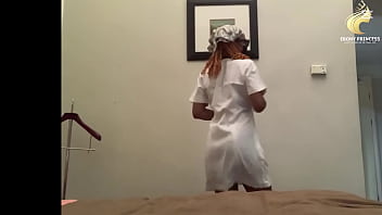 Ebony nurse sex the interviewer just because of promotion