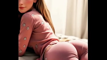 Wrapped In Soft Pink Pajamas And Morning Light Rapunzel Looks As Gentle As A Dream Her Golden Hair Spills Across The Bed Like Sunlight Caught In Fabric — Warmth Comfort And A Touch Of Magic thumbnail